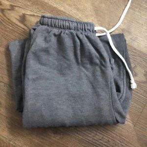 gray sweats
